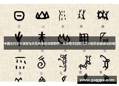 中国古代文字演变与文化传承的深度解析：从甲骨文到现代汉字的历史脉络与影响